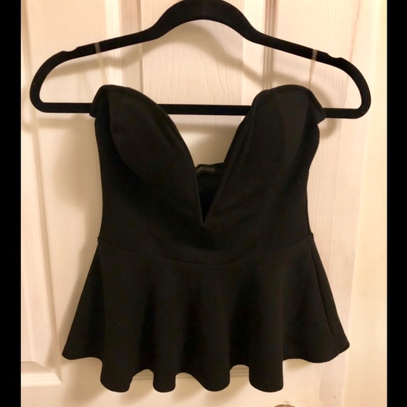 Tops - Sweetheart Peplum Top